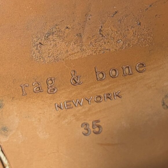 rag & bone women's Razor Chelsea boots grey suede 35 - Picture 8 of 10